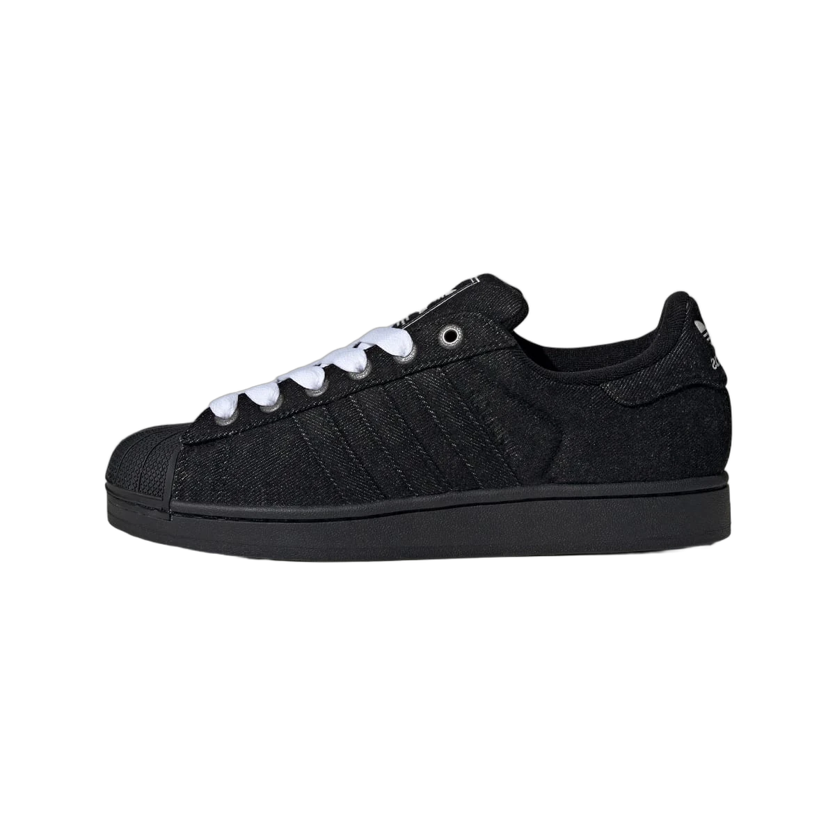 Adidas Superstar II Black Denim