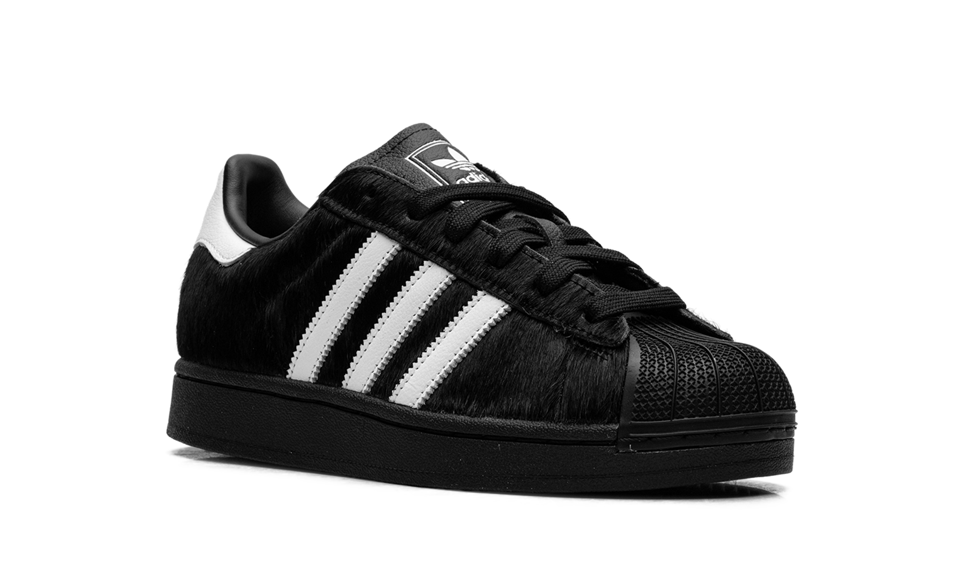 Adidas Superstar II Black Ponyhair