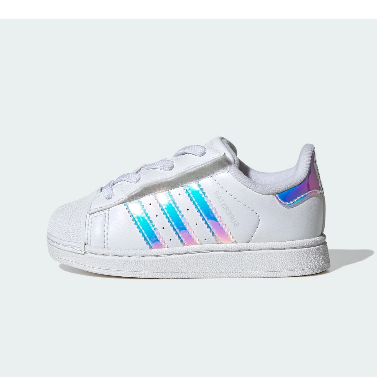 Adidas Superstar II Comfort Closure White Iridescent Stripes (TD)