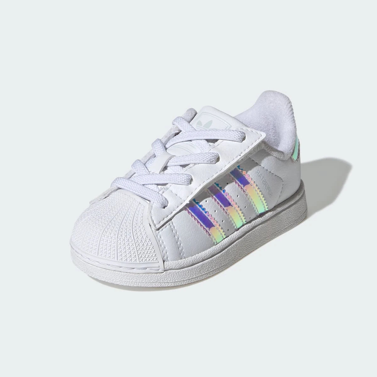 Adidas Superstar II Comfort Closure White Iridescent Stripes (TD)