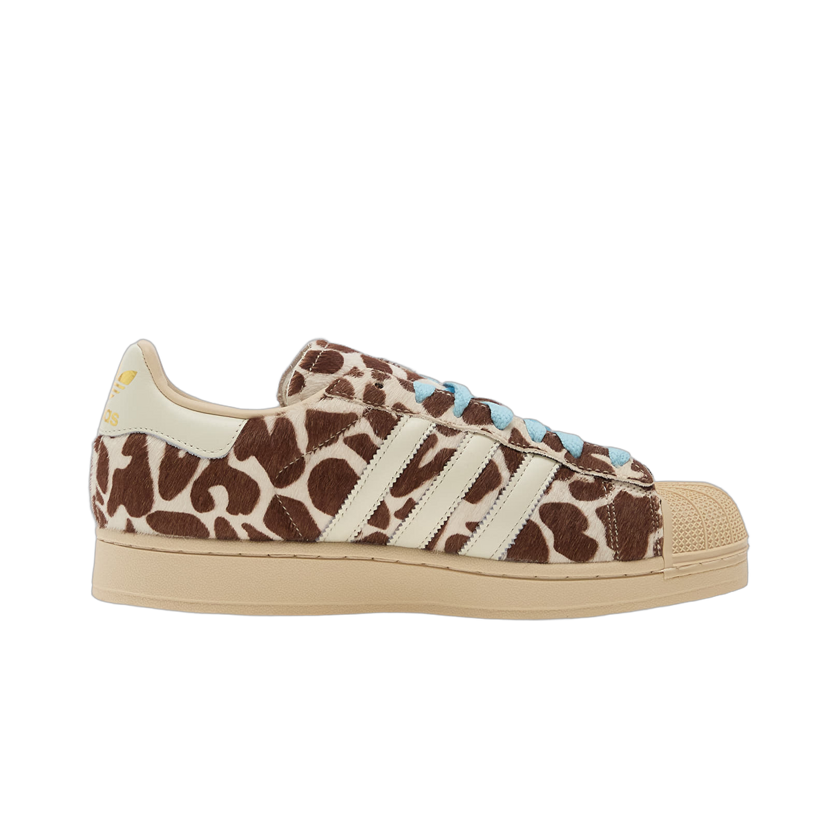 Adidas Superstar II Cow Print Crystal Linen