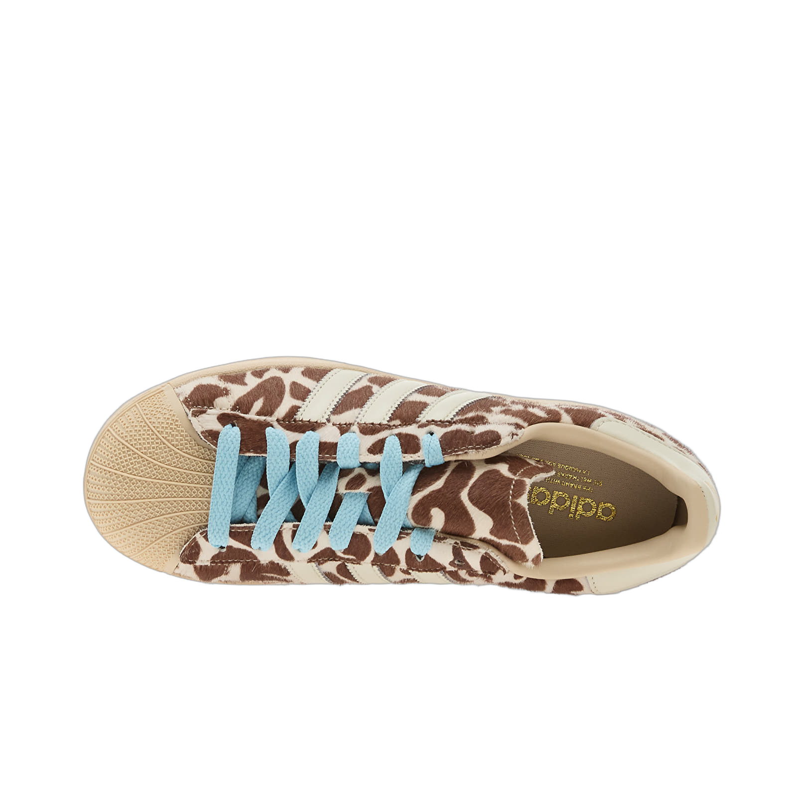 Adidas Superstar II Cow Print Crystal Linen