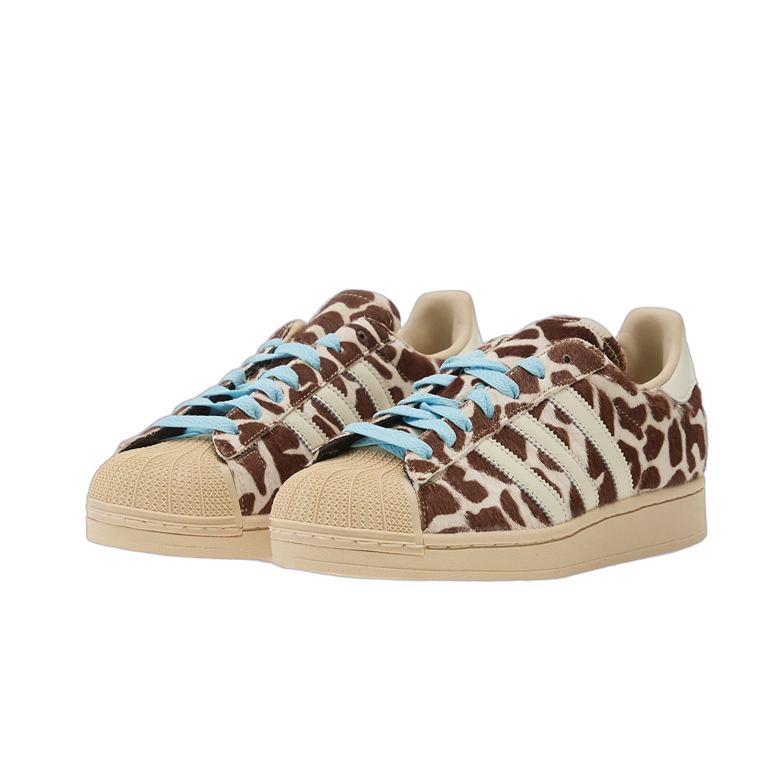 Adidas Superstar II Cow Print Crystal Linen