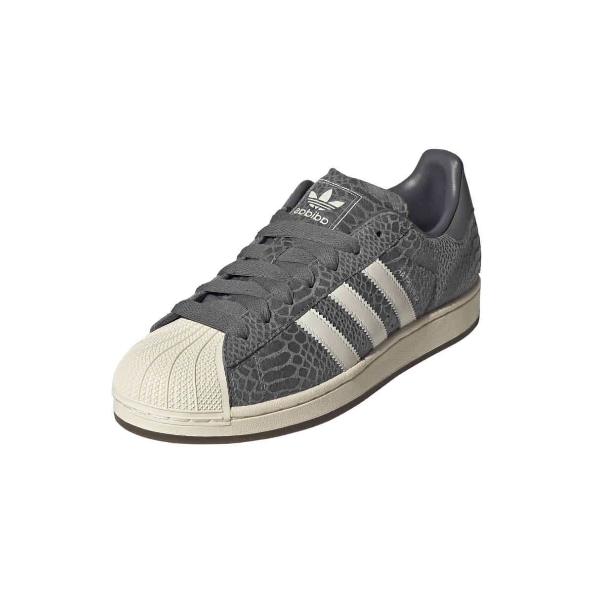 Adidas Superstar II Grey Croc Cream White