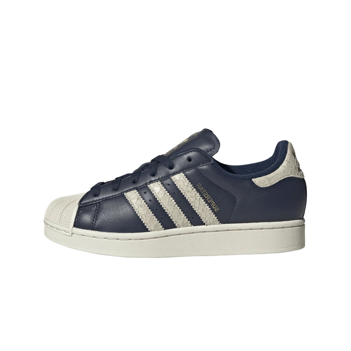 Adidas Superstar II Night Indigo Off White Snakeskin