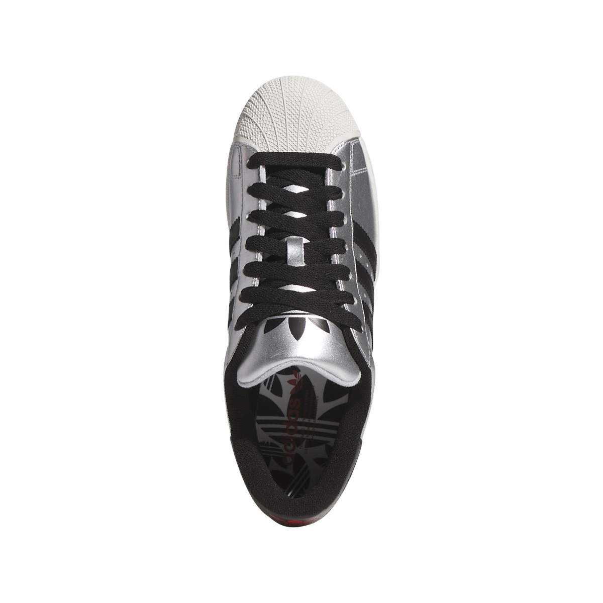Adidas Superstar II Silver Metallic Black