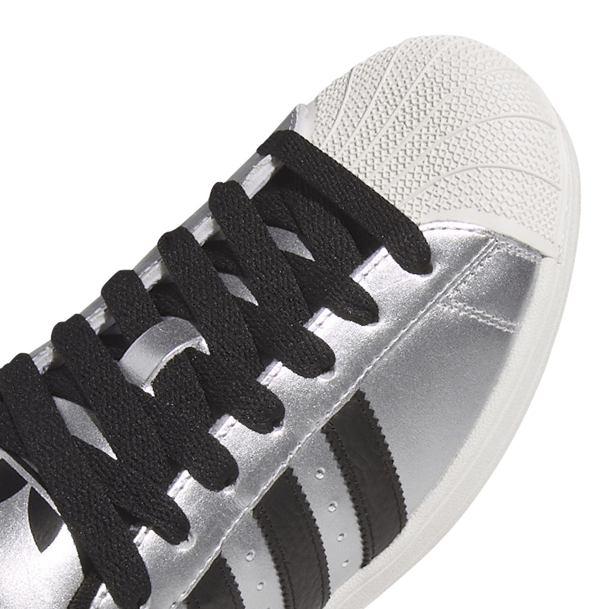 Adidas Superstar II Silver Metallic Black