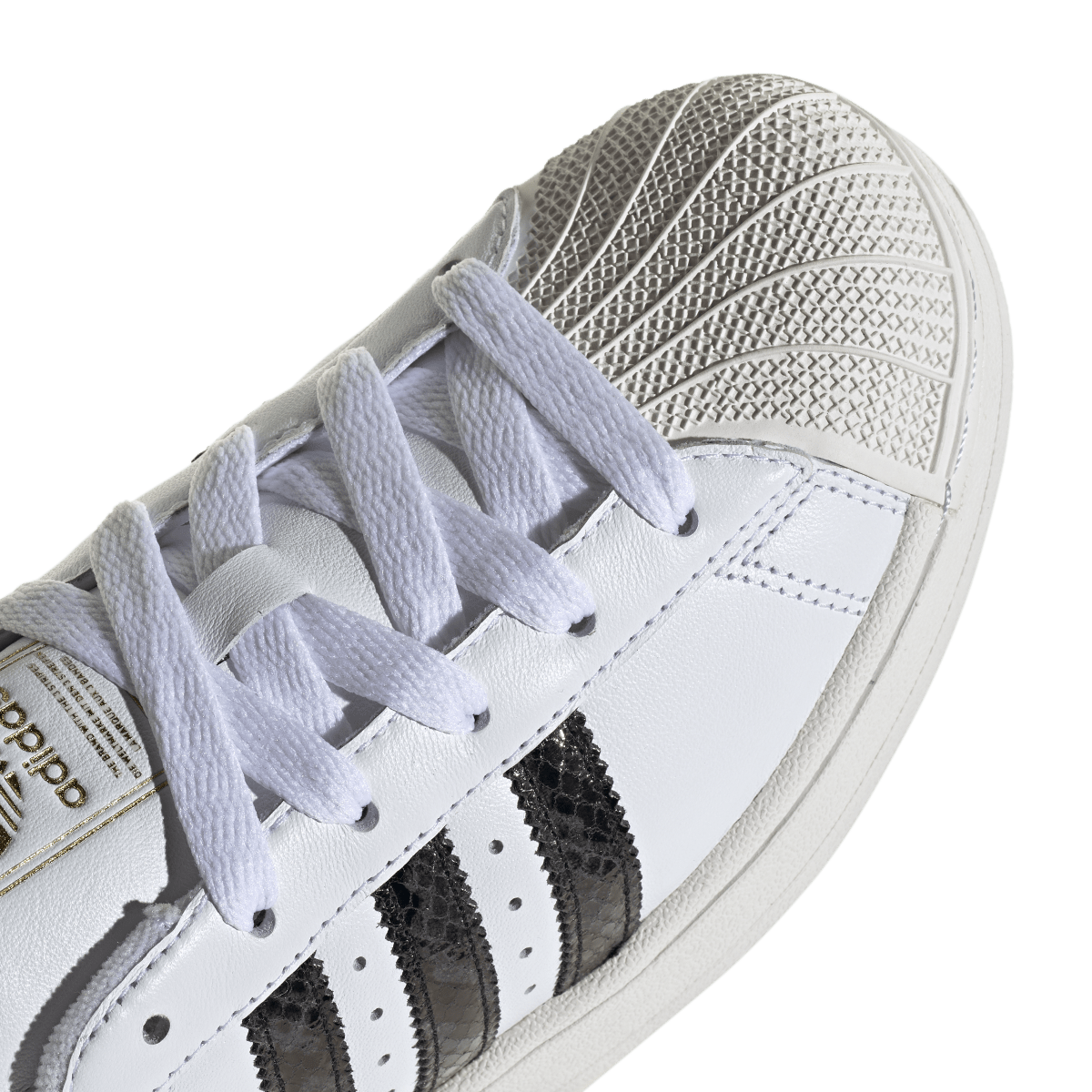 Adidas Superstar II Snakeskin Stripes White