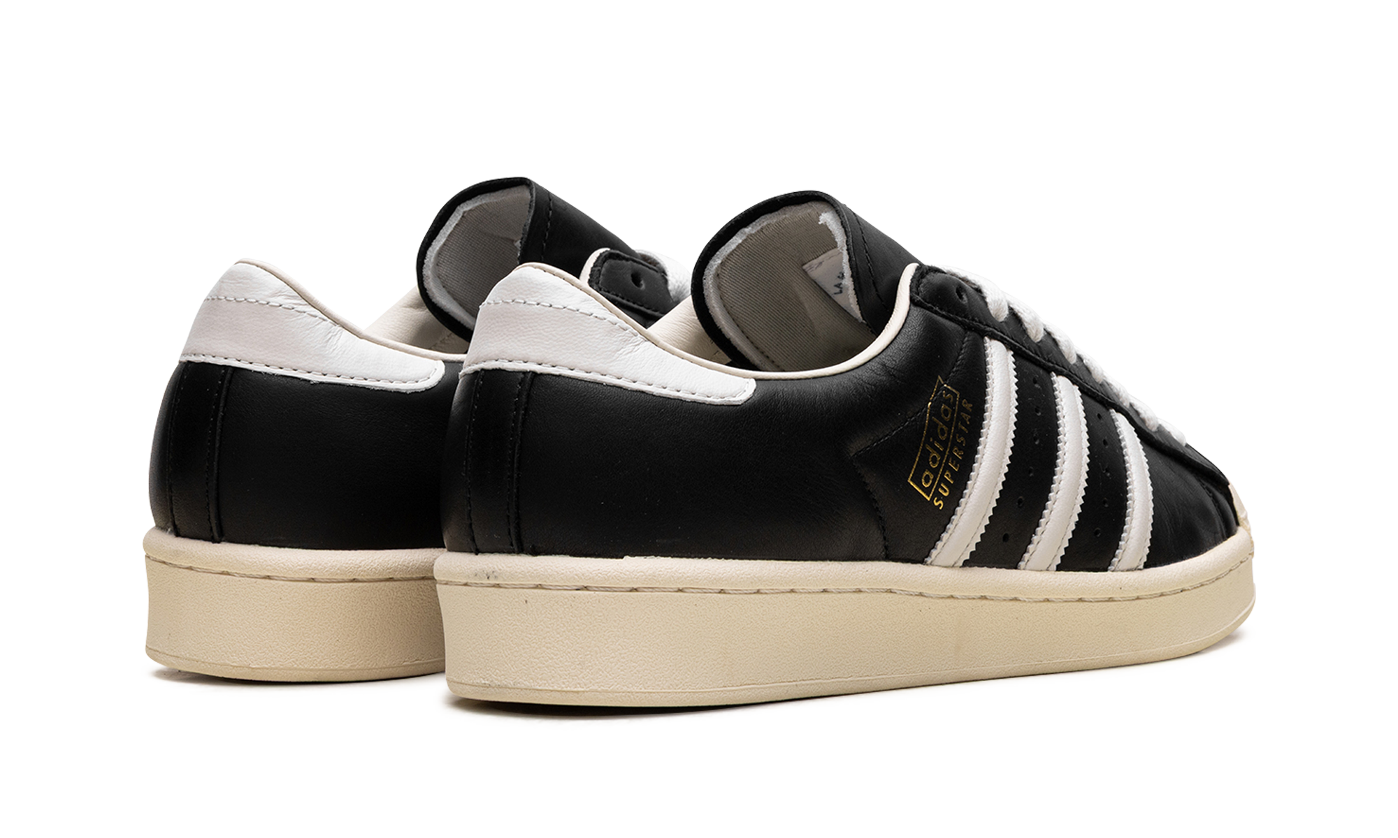 Adidas Superstar Vintage Black White Cream White