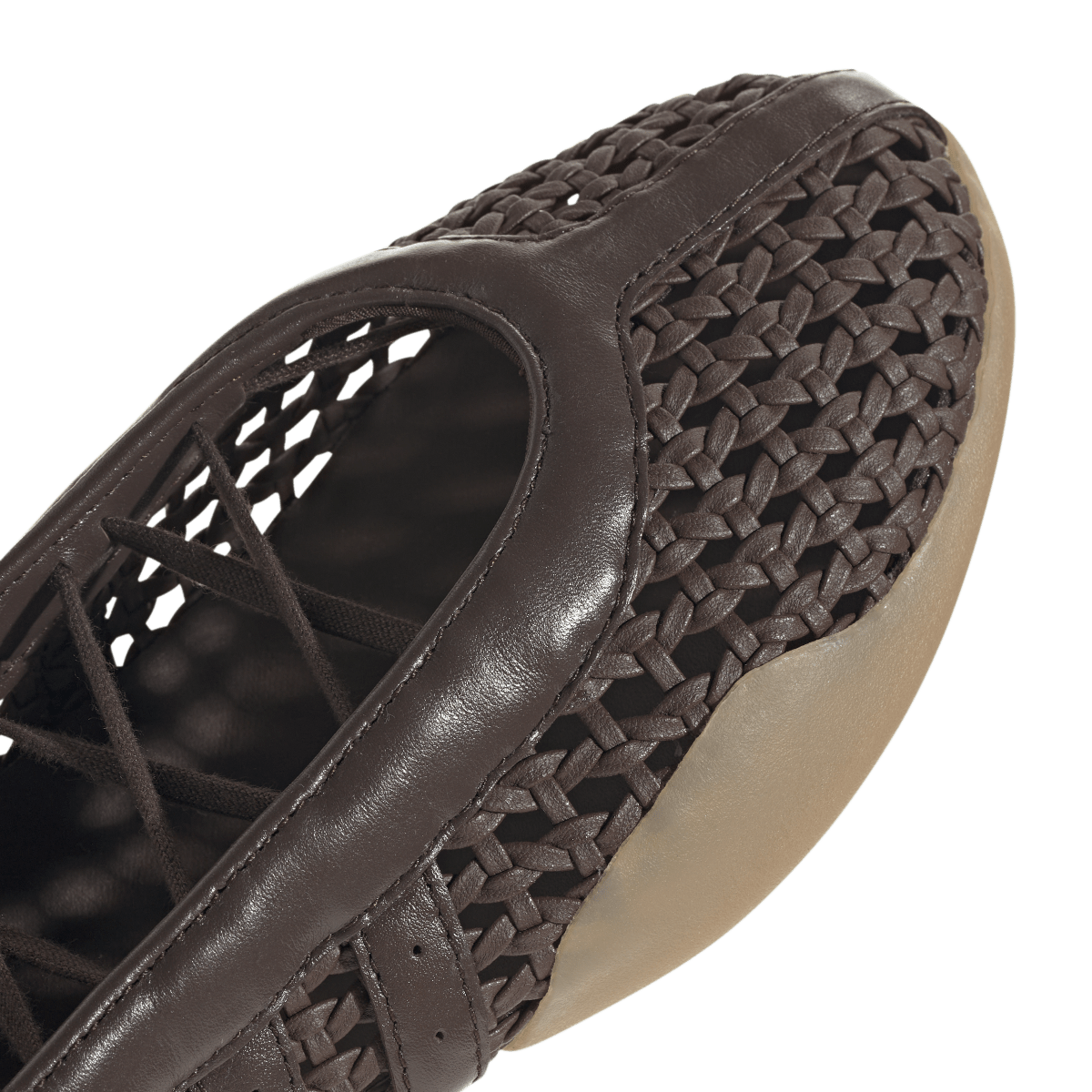 Adidas Taekwondo Mei Ballet Basketweave Brown Gum