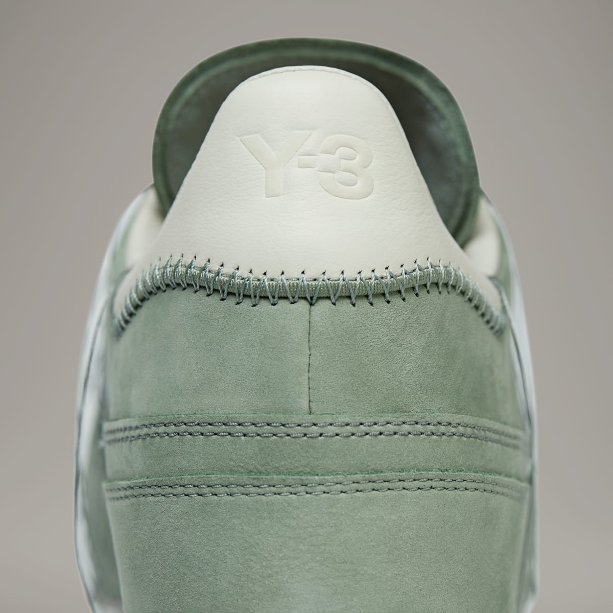 Adidas Y-3 Gazelle Silver Green Off White Light Brown
