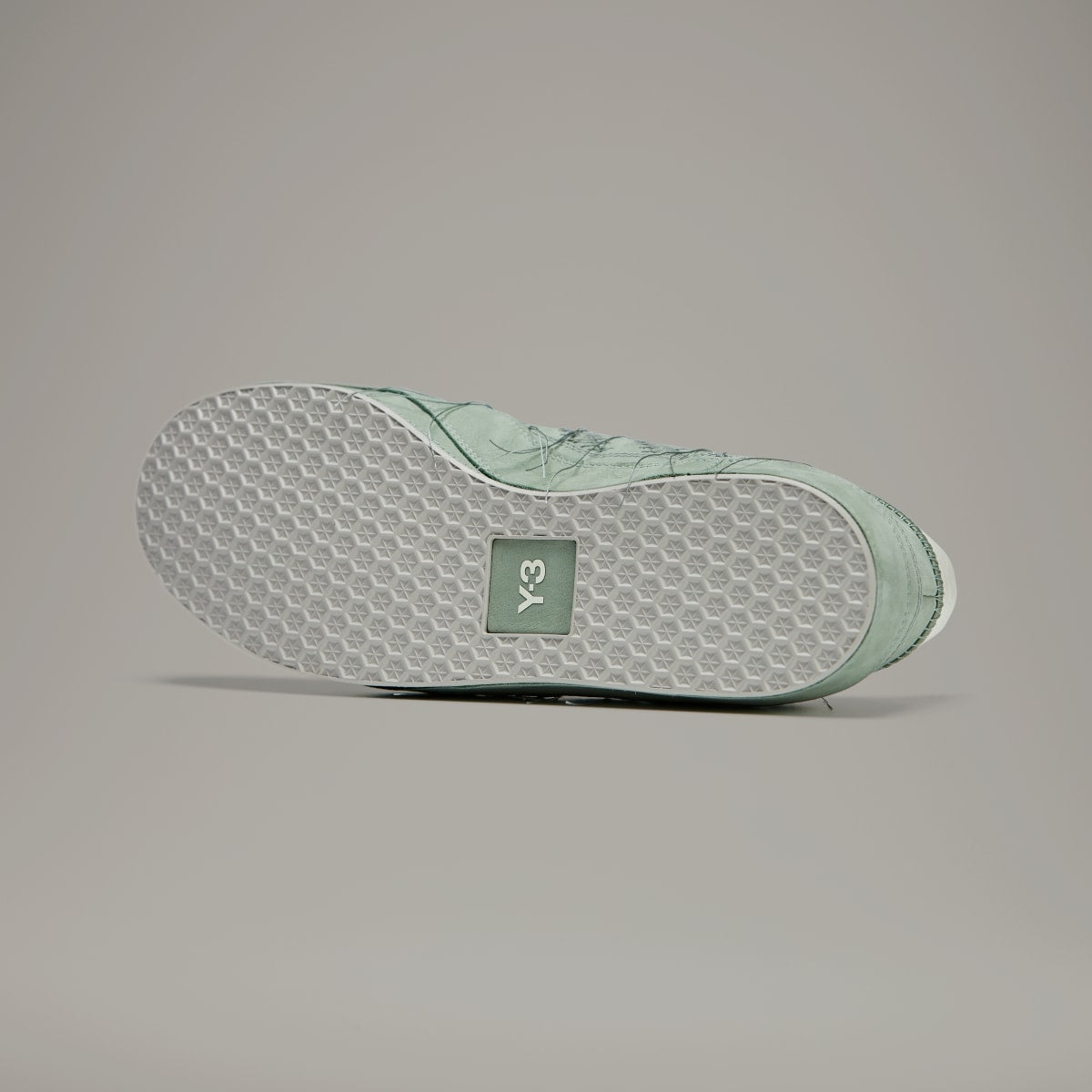 Adidas Y-3 Gazelle Silver Green Off White Light Brown