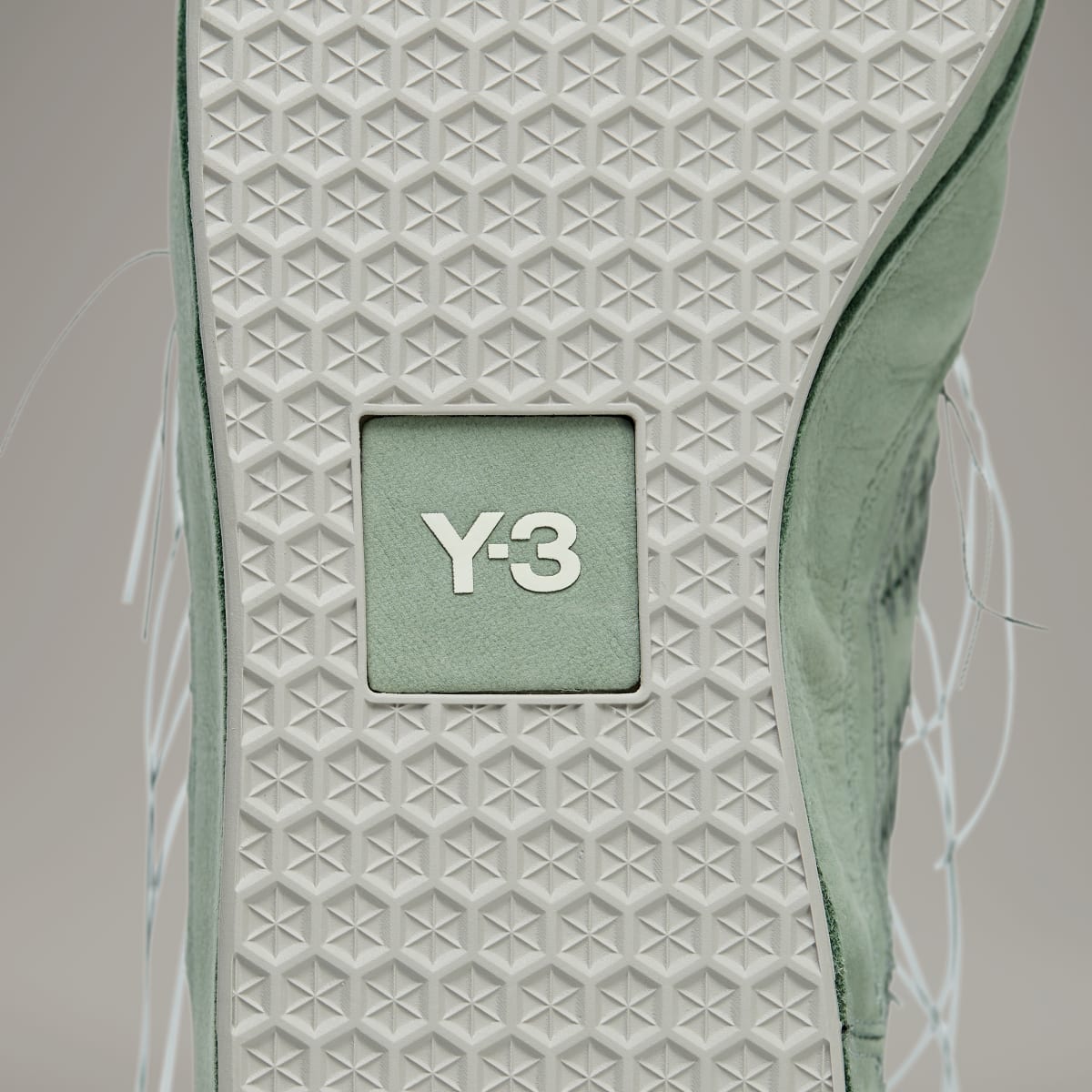 Adidas Y-3 Gazelle Silver Green Off White Light Brown