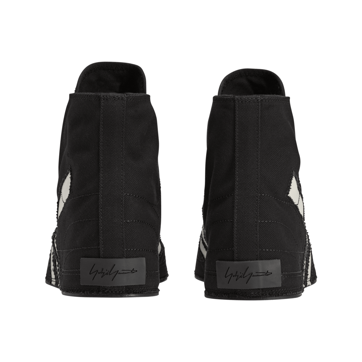 Adidas Y-3 Nizza Hi Black Off White Cut Out