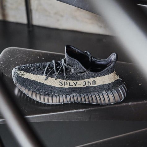 Adidas Yeezy Boost 350 V2 Core Black Green, Core Black/Green/Core Black (BY9611)