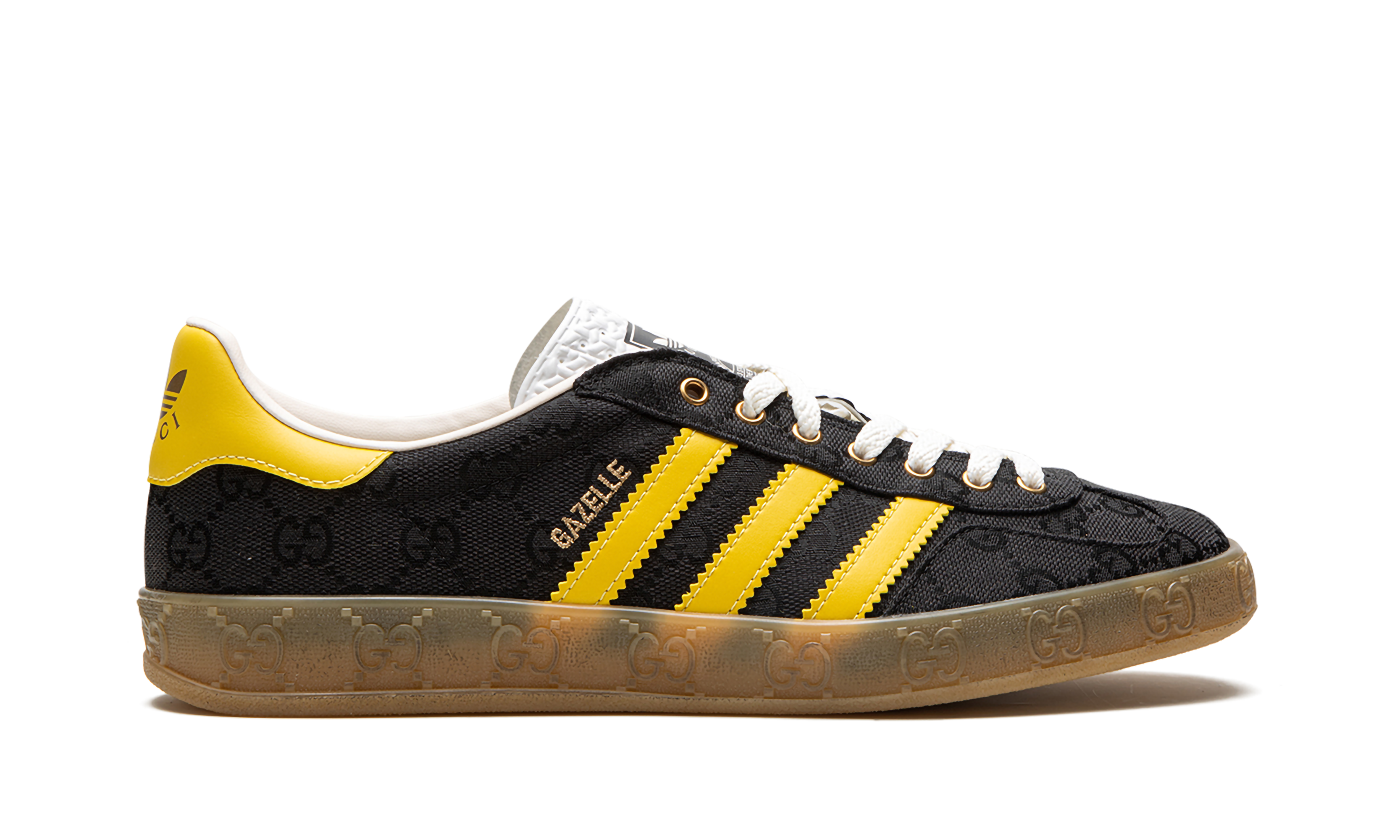 Adidas x Gucci Gazelle Black GG Monogram
