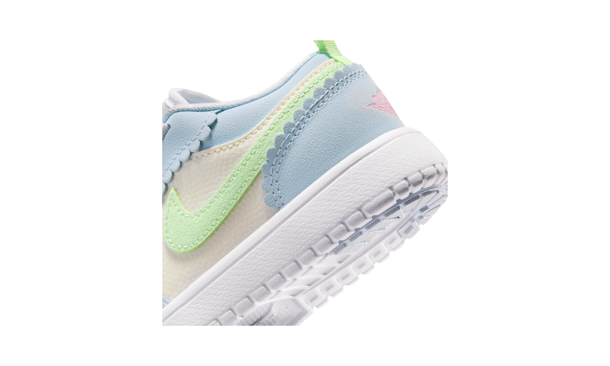 Air Jordan 1 Low ALT SE Half Blue Sail Vapor Green (PS)