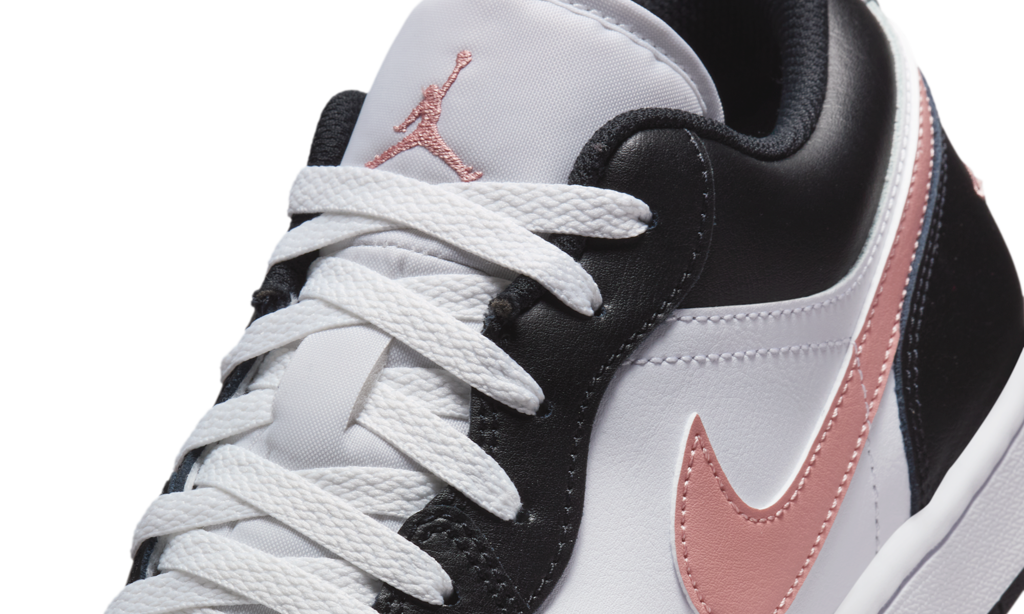 Air Jordan 1 Low Black Rust Pink