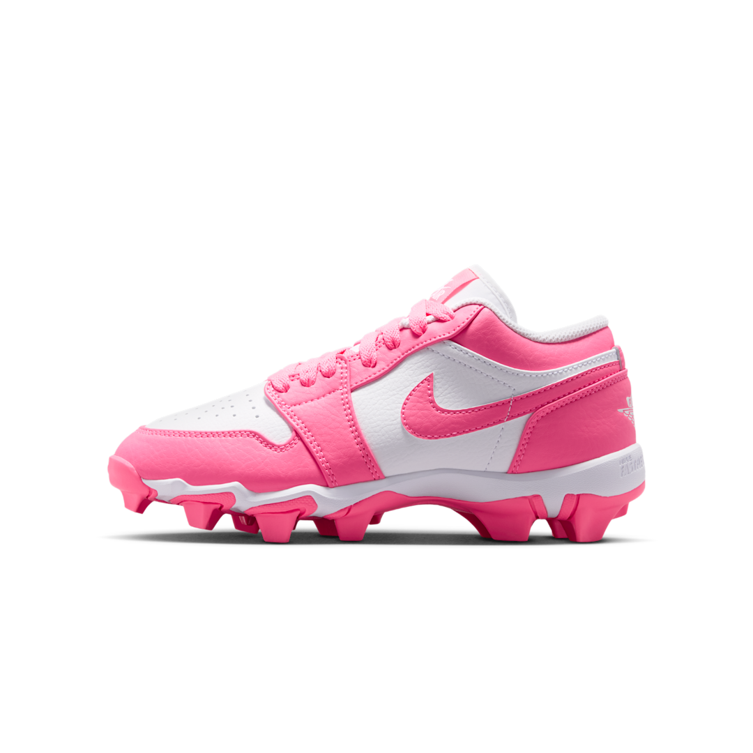Air Jordan 1 Low Cleat White Digital Pink