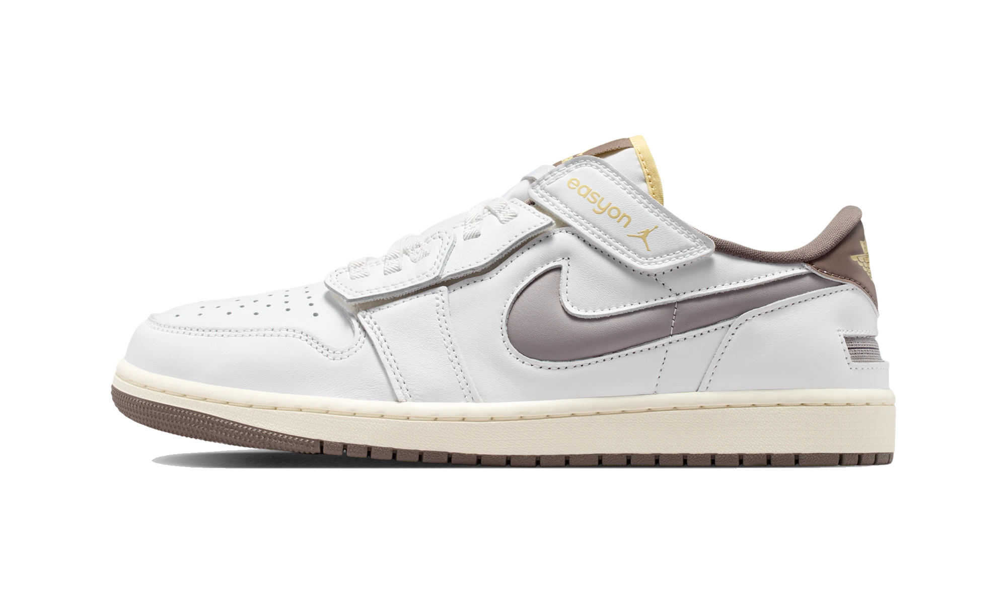 Air Jordan 1 Low EasyOn White Olive Grey Lemon Wash