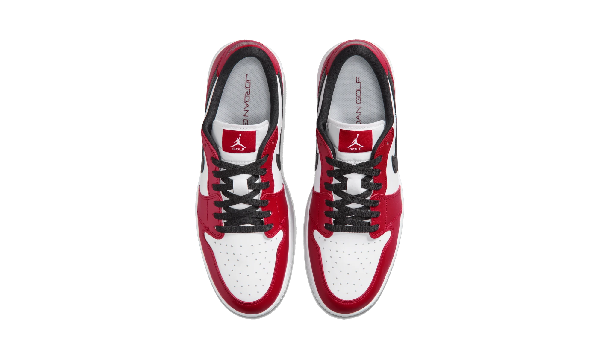 Air Jordan 1 Low Golf Spiked Varsity Red White Black
