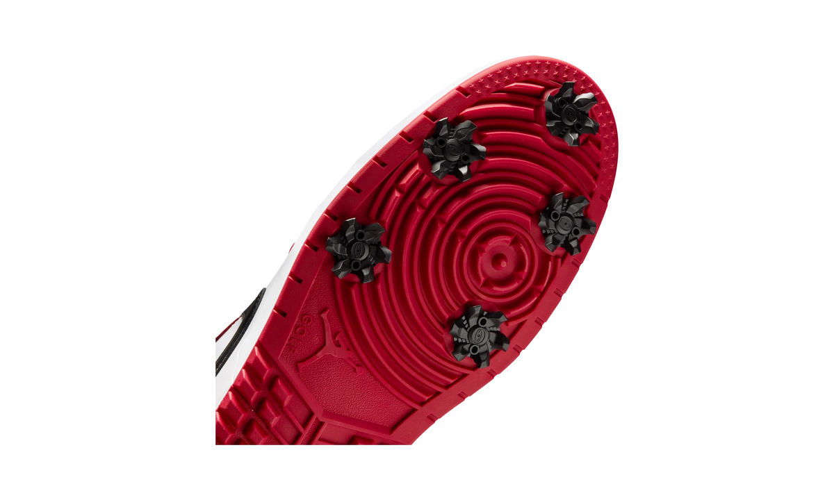 Air Jordan 1 Low Golf Spiked Varsity Red White Black