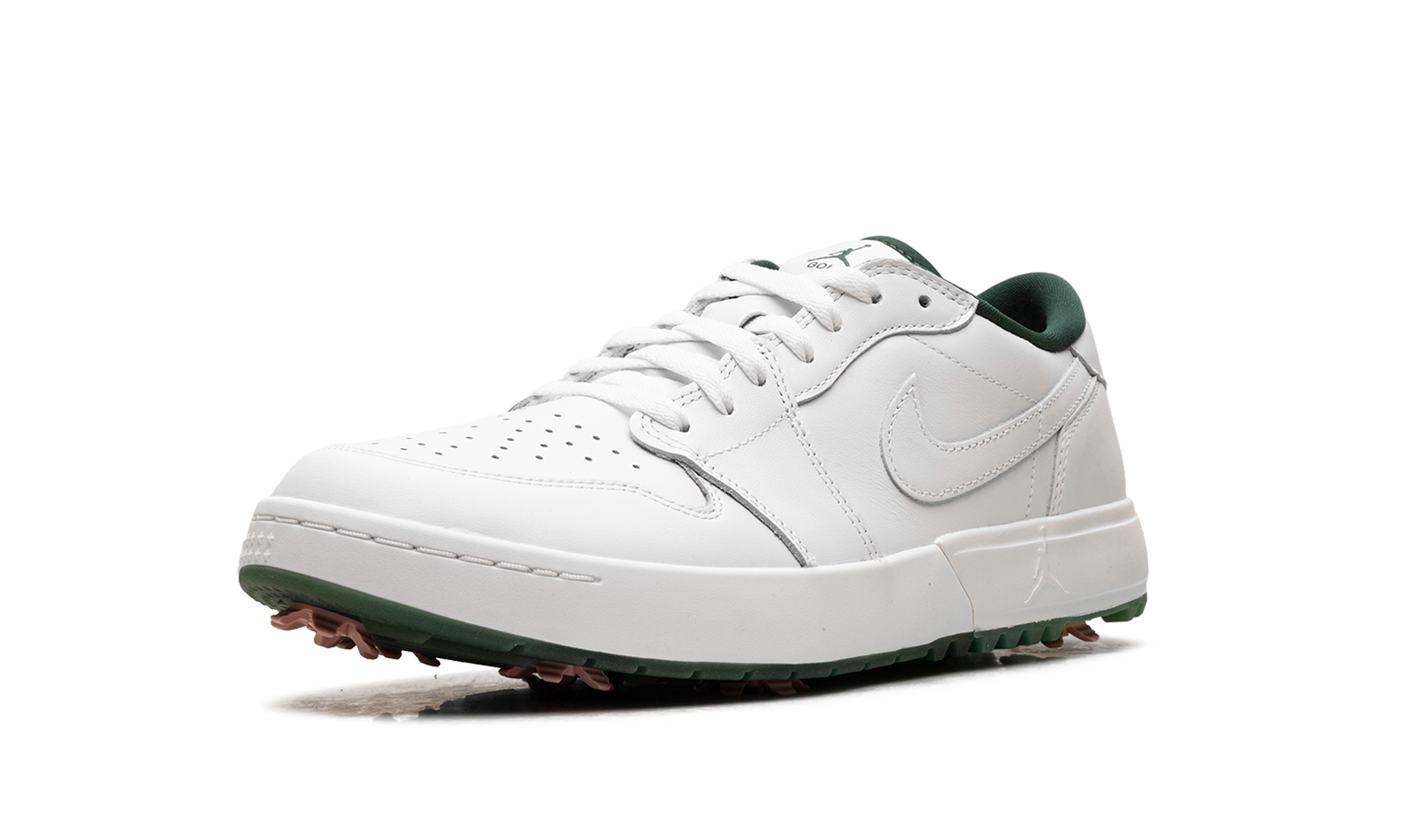 Air Jordan 1 Low Golf Spiked White Fir Elemental Pink