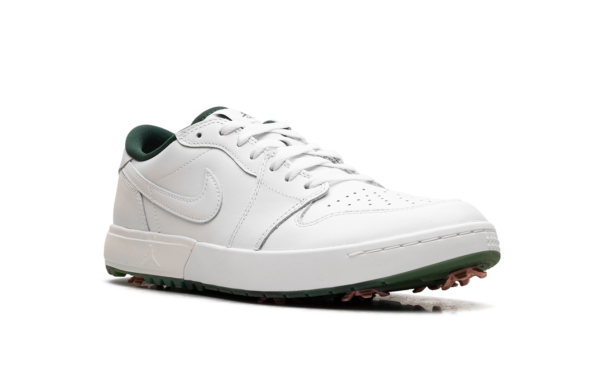 Air Jordan 1 Low Golf Spiked White Fir Elemental Pink