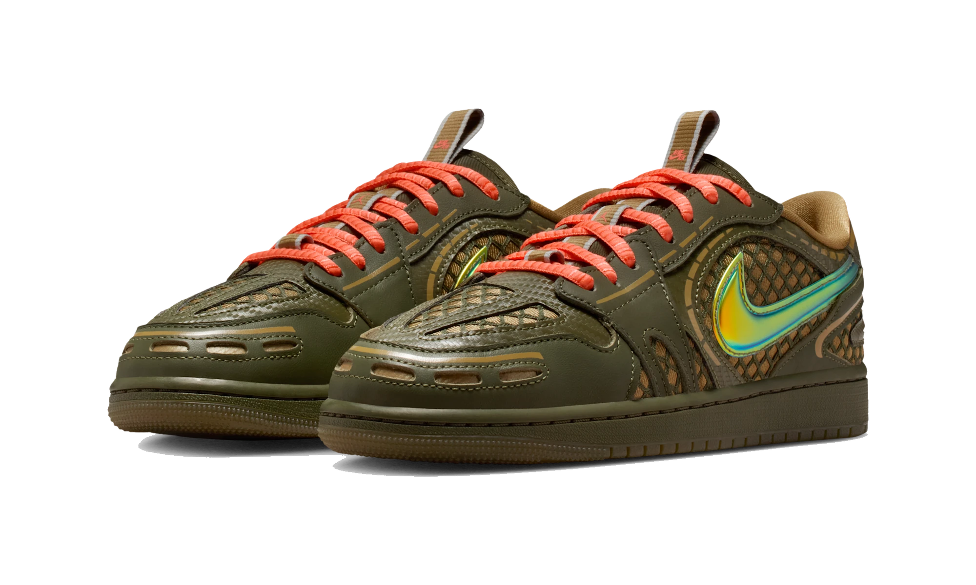 Air Jordan 1 Low Method of Make V3 Brown Kelp Cargo Khaki