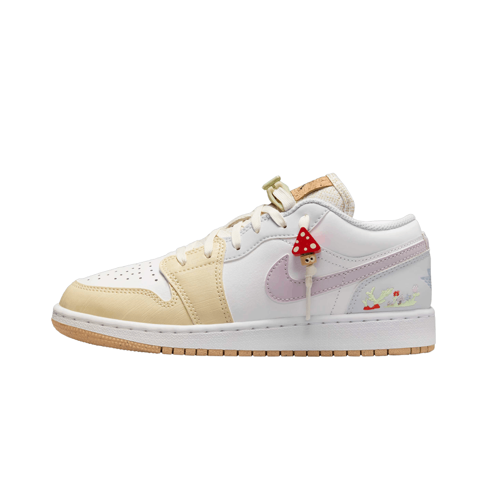 Air Jordan 1 Low Mushroom, Beige/White/Gum (IB8861-151)