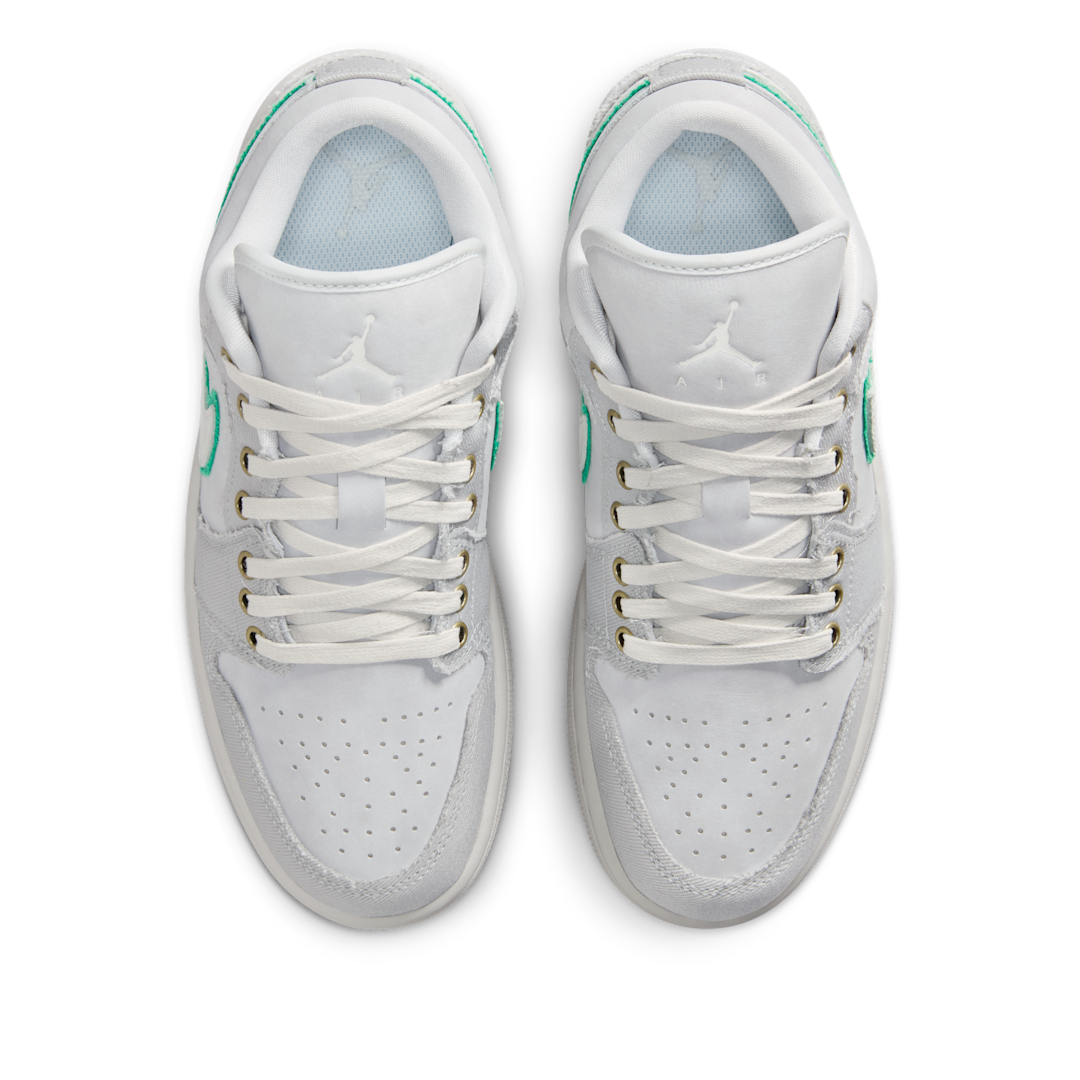 Air Jordan 1 Low SE Distressed Light Smoke Grey, Light Smoke Grey/Summit White/Pure Platinum (IH3369-077)