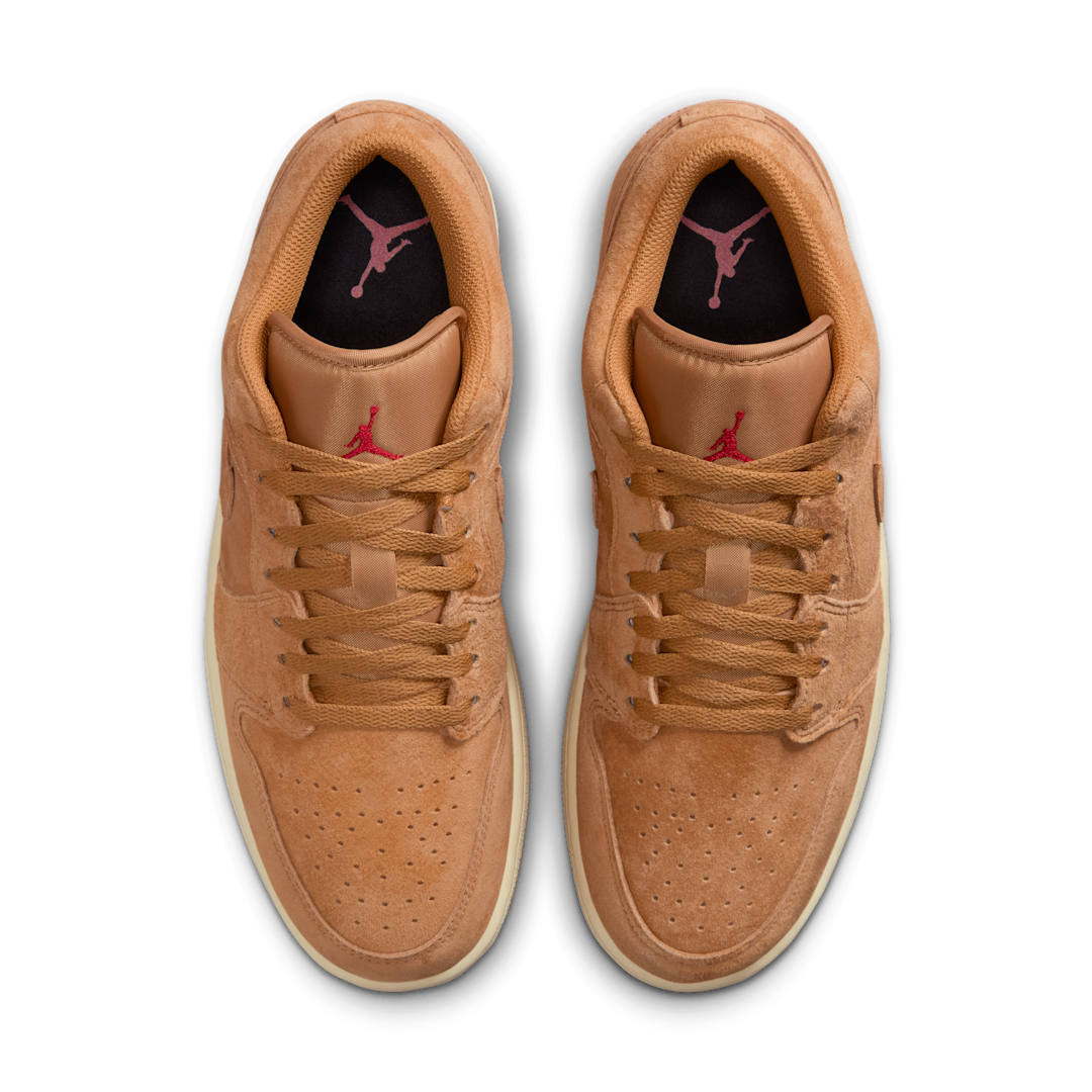 Air Jordan 1 Low SE Flax, Flax/Varsity Red/Muslin (HV4089-200)