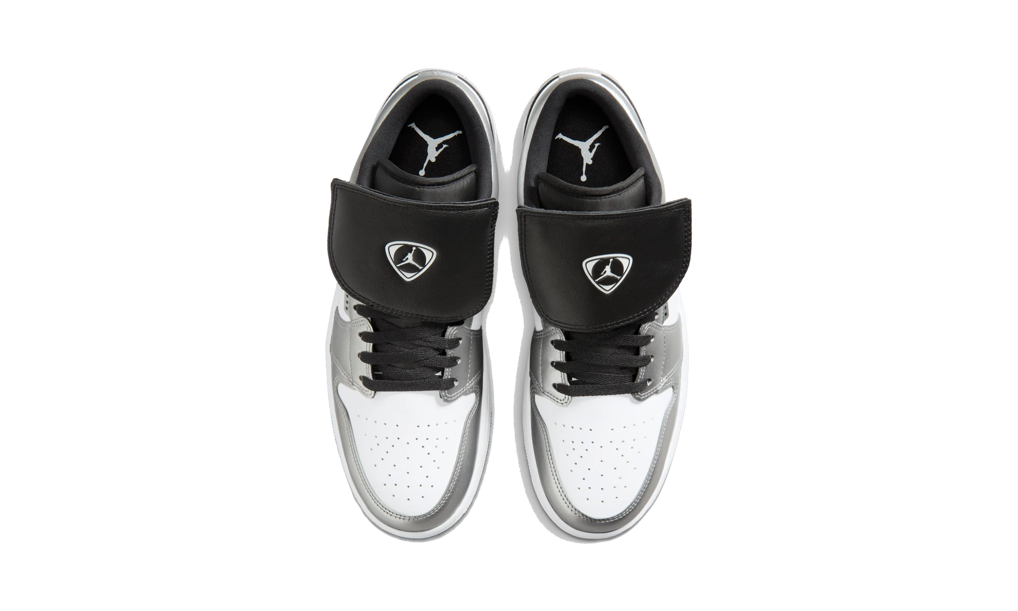 Air Jordan 1 Low SE Metallic Silver Tiempo