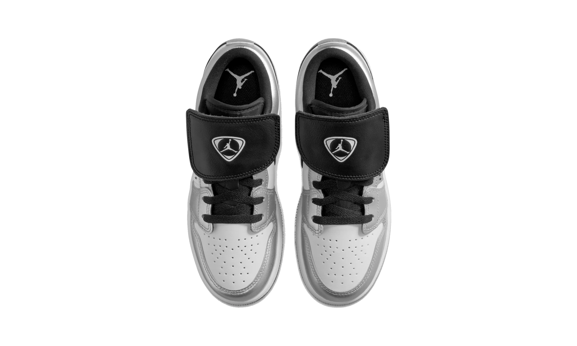Air Jordan 1 Low SE Metallic Silver Tiempo