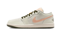 Air Jordan 1 Low Sail Crimson Tint Khaki