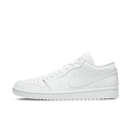 Air Jordan 1 Low Triple White Fog Grey