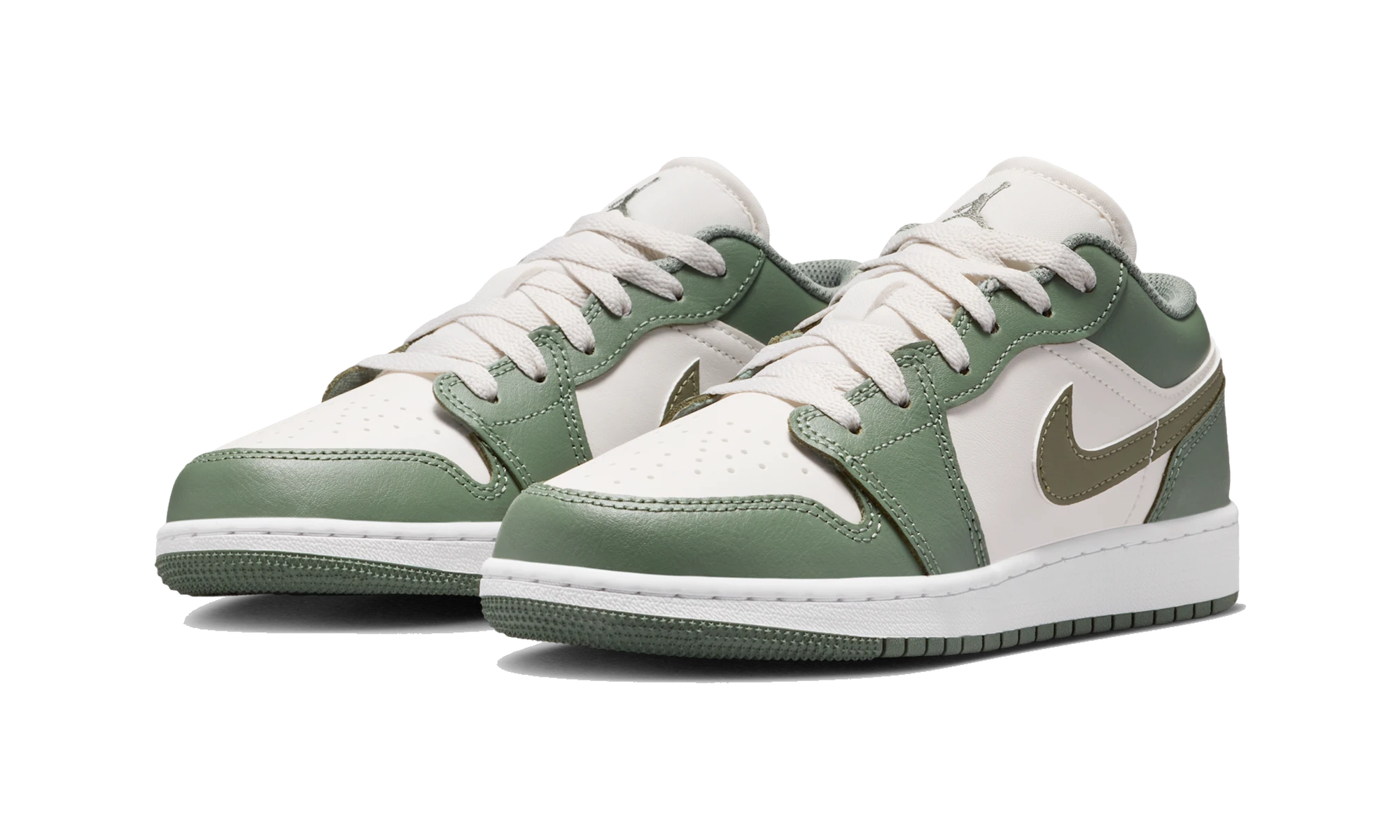 Air Jordan 1 Low Vintage Lichen White Medium Olive