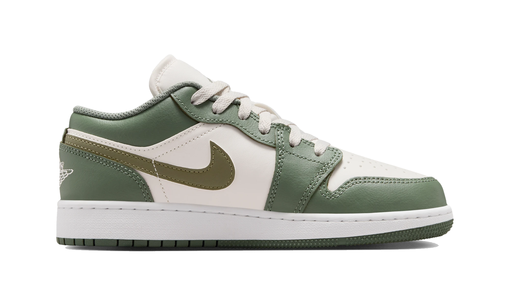 Air Jordan 1 Low Vintage Lichen White Medium Olive