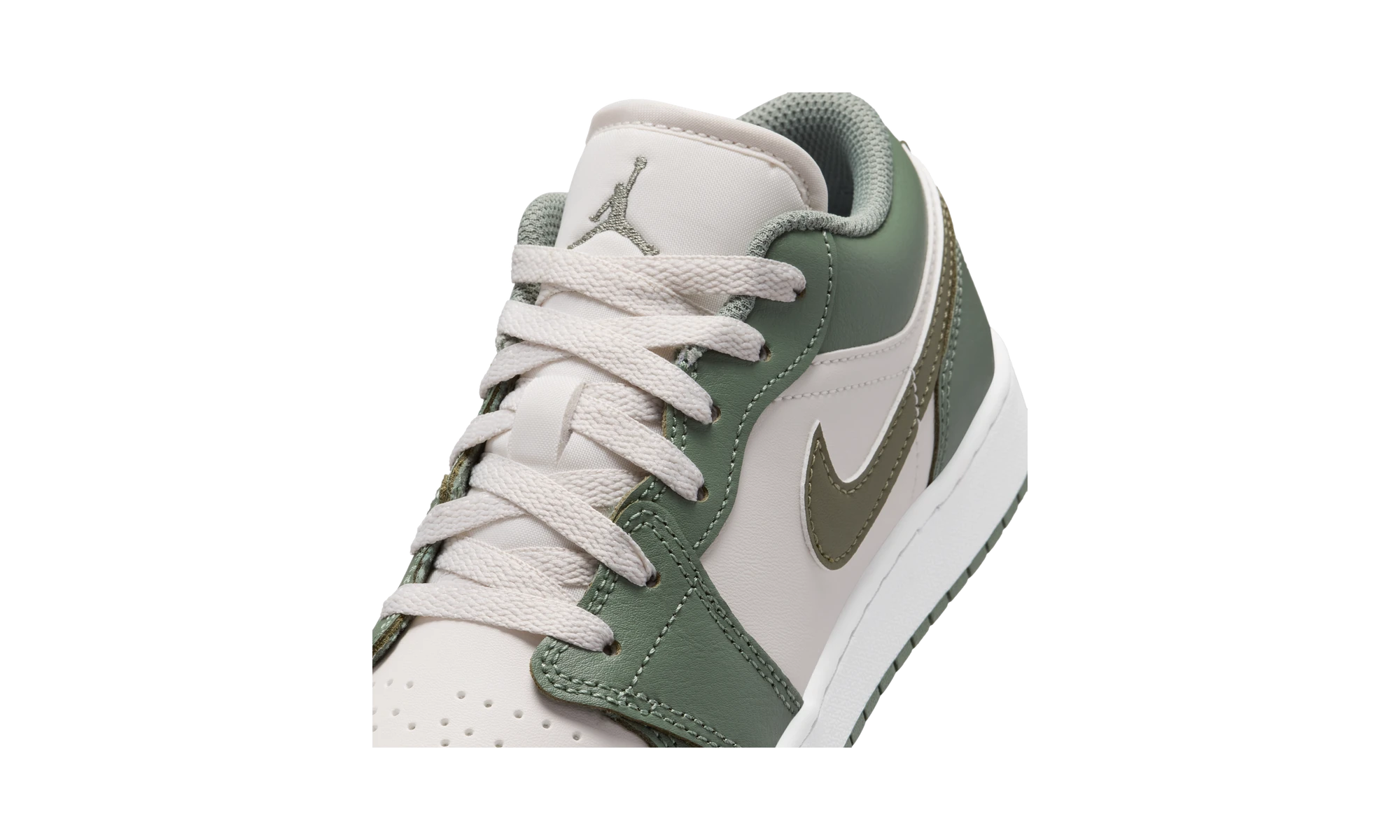 Air Jordan 1 Low Vintage Lichen White Medium Olive