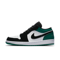 Air Jordan 1 Low White Black Mystic Green
