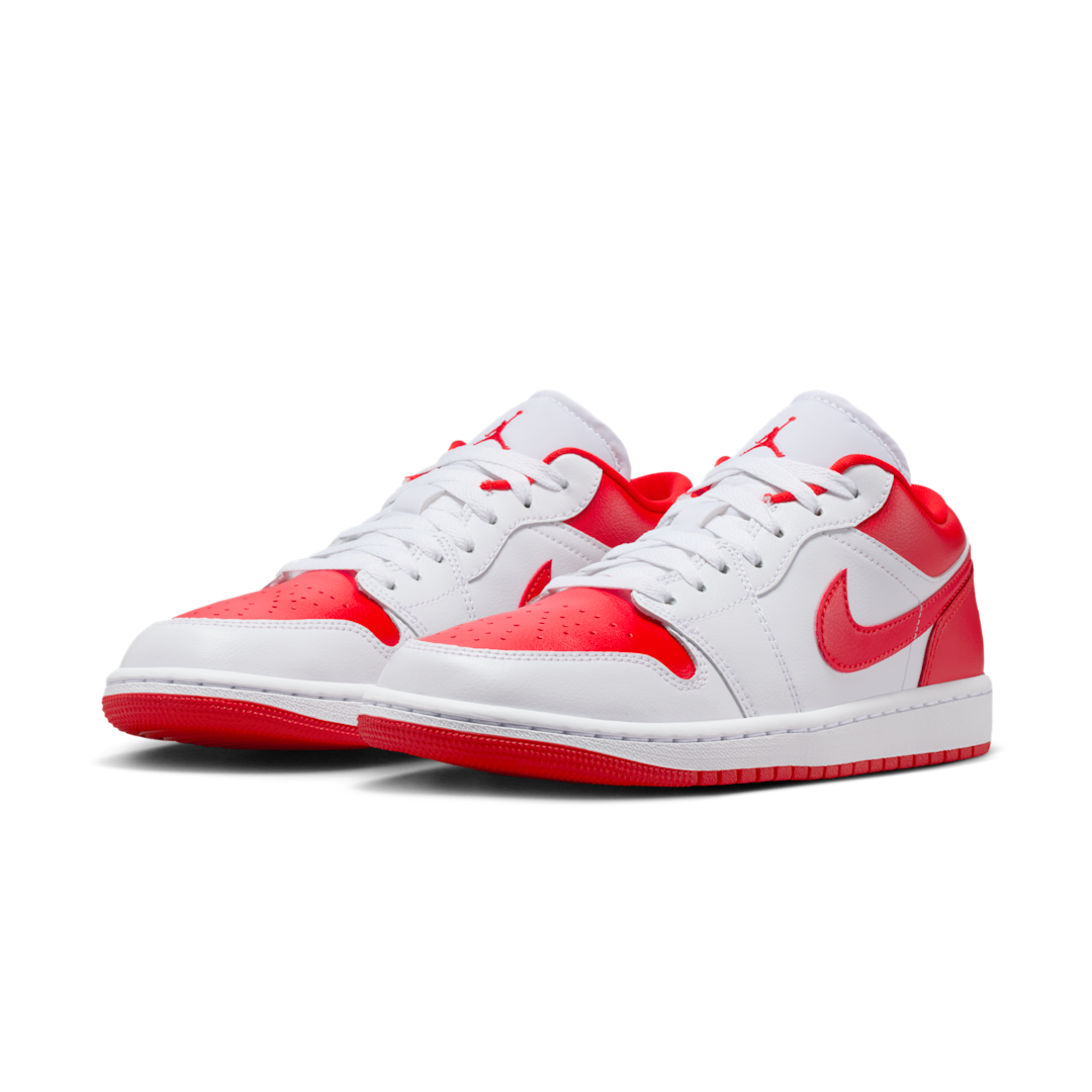 Air Jordan 1 Low White Chile Red - Sneak