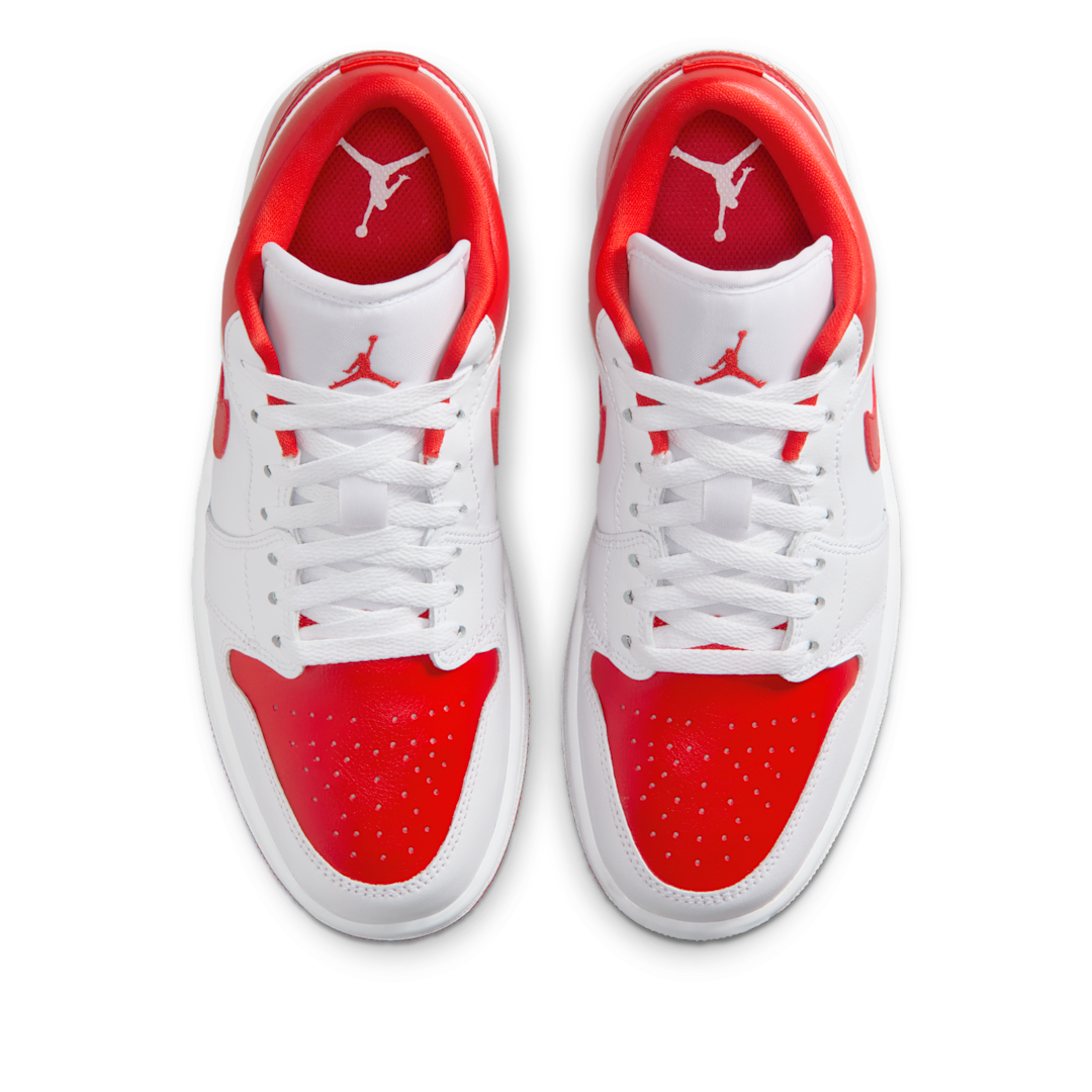 Air Jordan 1 Low White Chile Red - Sneak