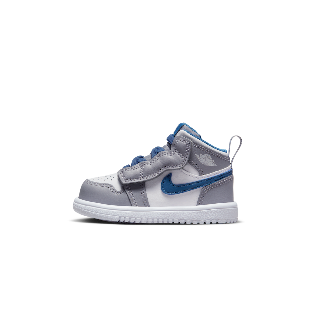 Air Jordan 1 Mid Alt Cement Grey True Blue (TD)