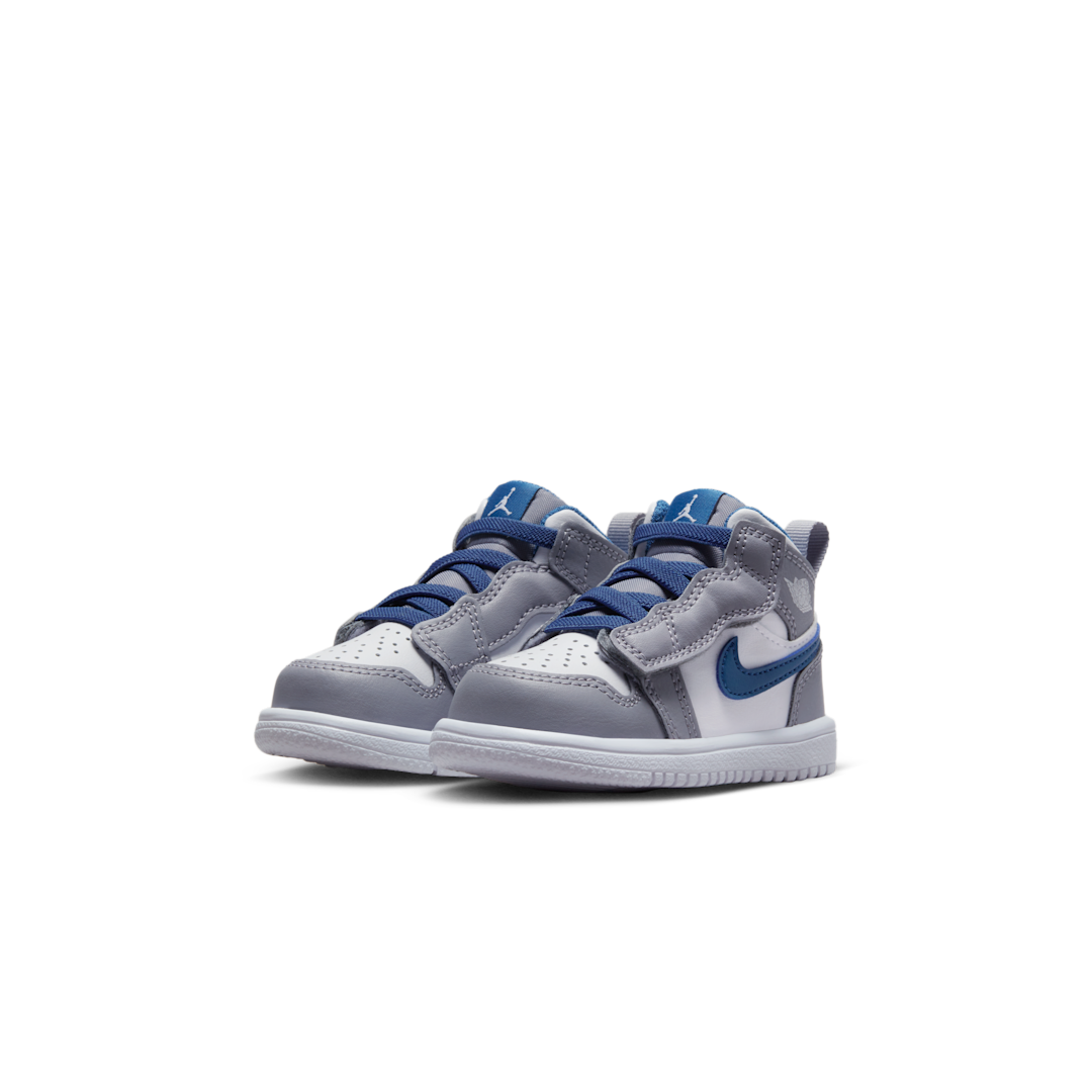 Air Jordan 1 Mid Alt Cement Grey True Blue (TD)