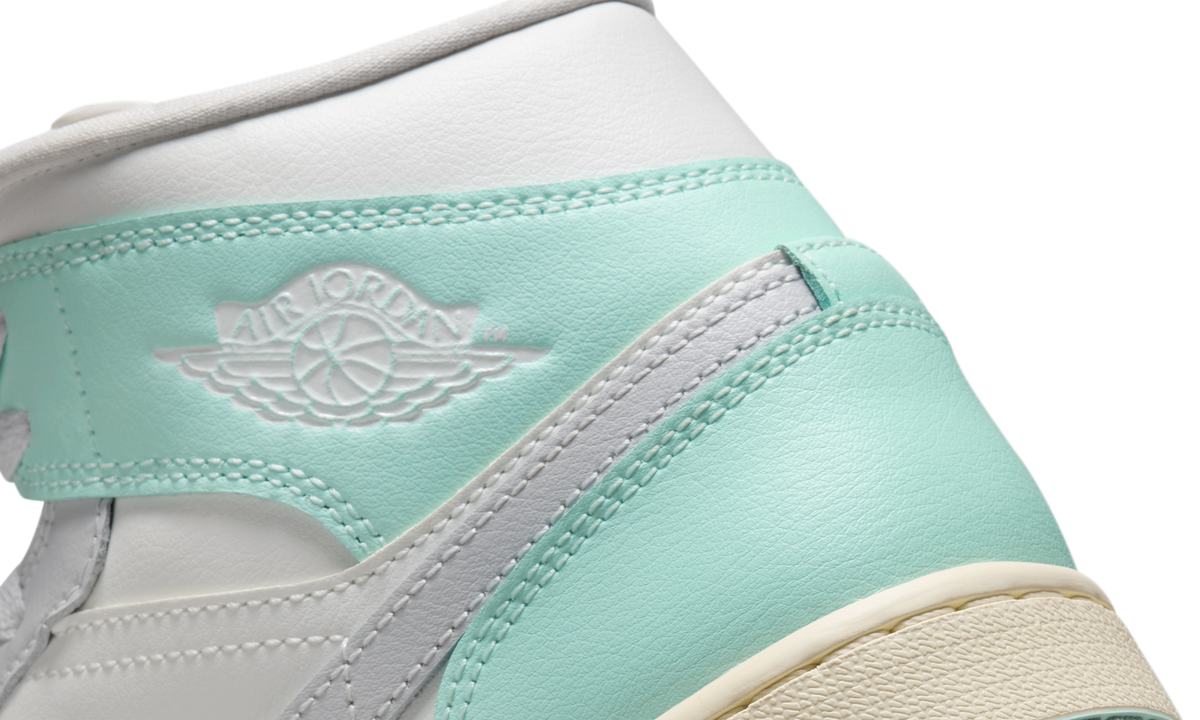 Air Jordan 1 Mid Football Grey Igloo