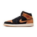 Air Jordan 1 Mid SE Black Flax