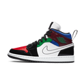 Air Jordan 1 Mid SE Black White Multi-Color
