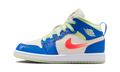 Air Jordan 1 Mid SE Game Royal Barely Volt Infrared (PS)
