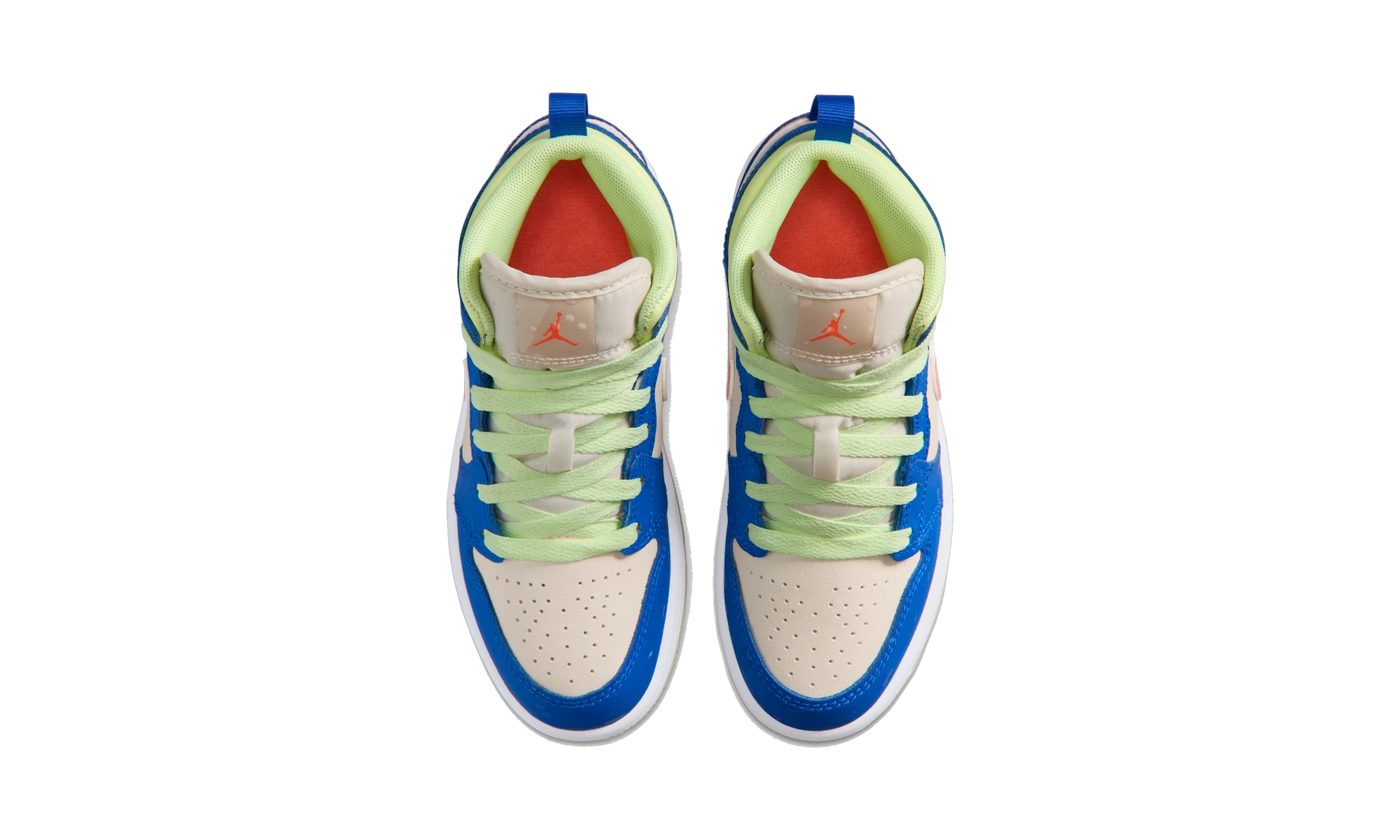 Air Jordan 1 Mid SE Game Royal Barely Volt Infrared (PS)