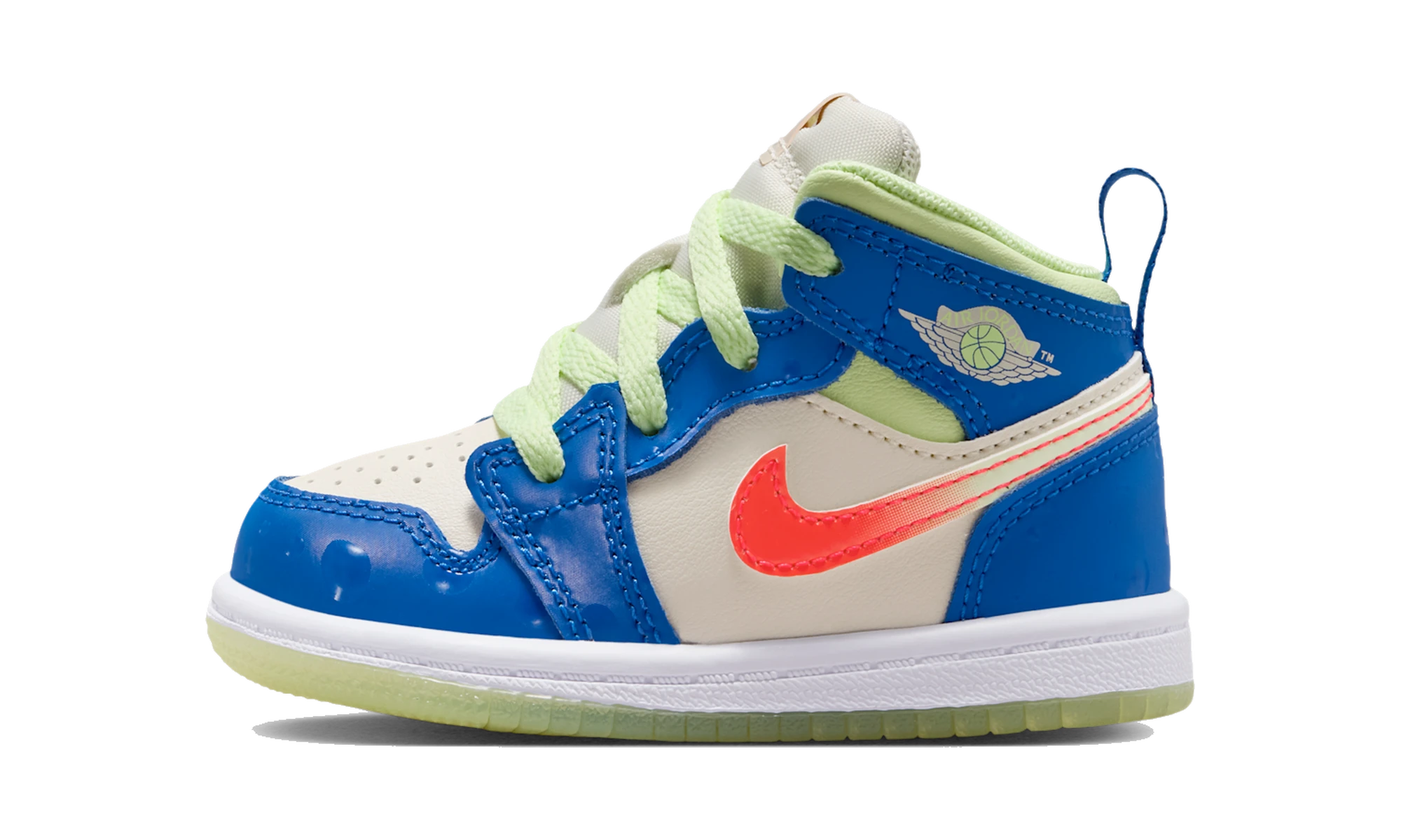 Air Jordan 1 Mid SE Game Royal Barely Volt Infrared (TD)